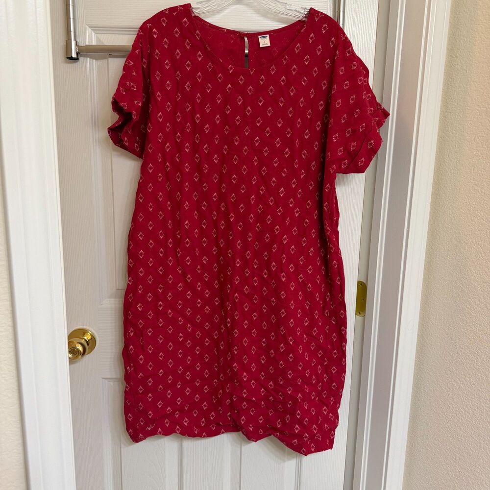 Red Old Navy Dress